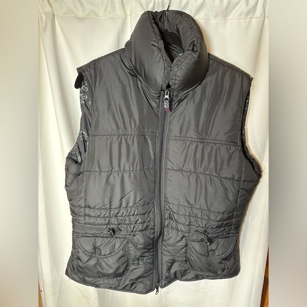 Cruel Girl Gray Puffer Vest